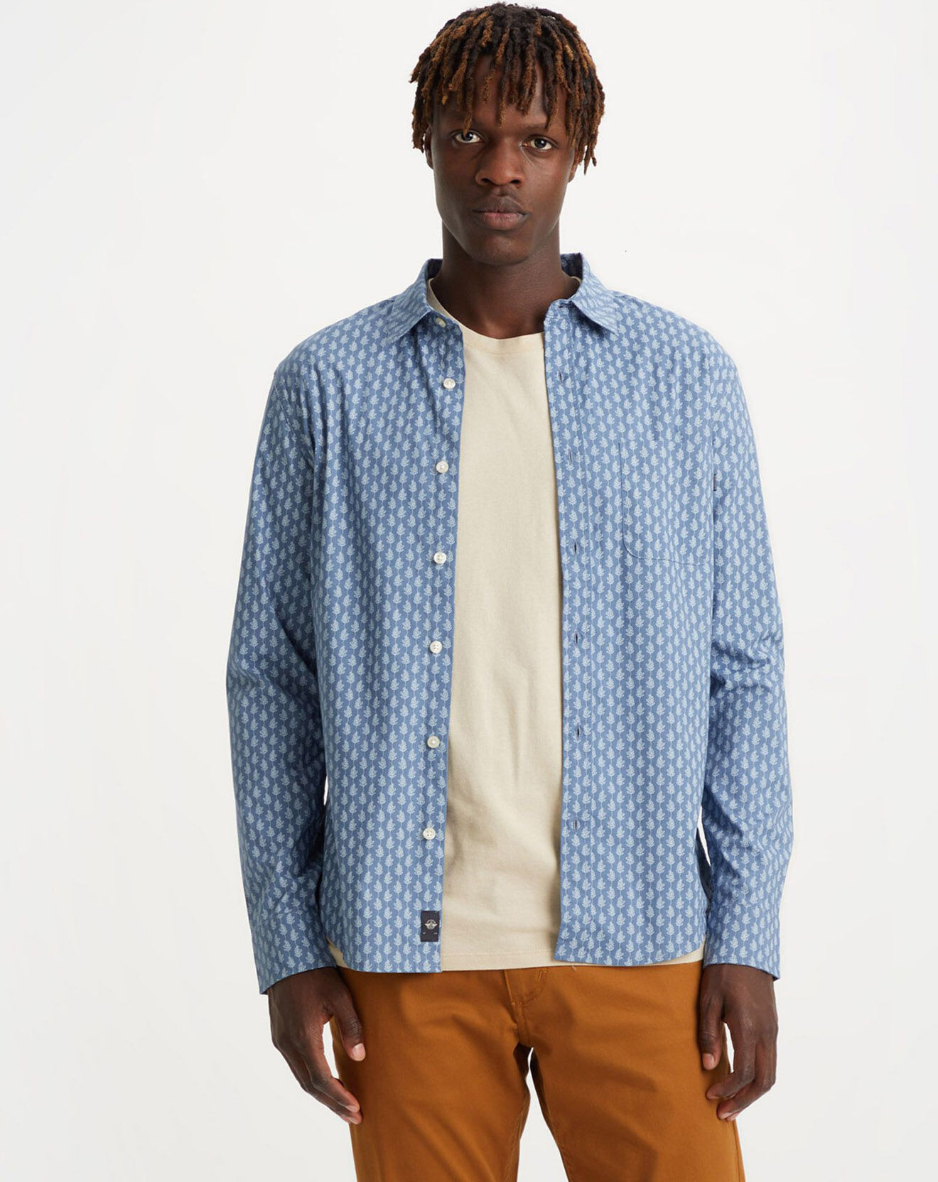Dockers Chemise Original Slim bleue