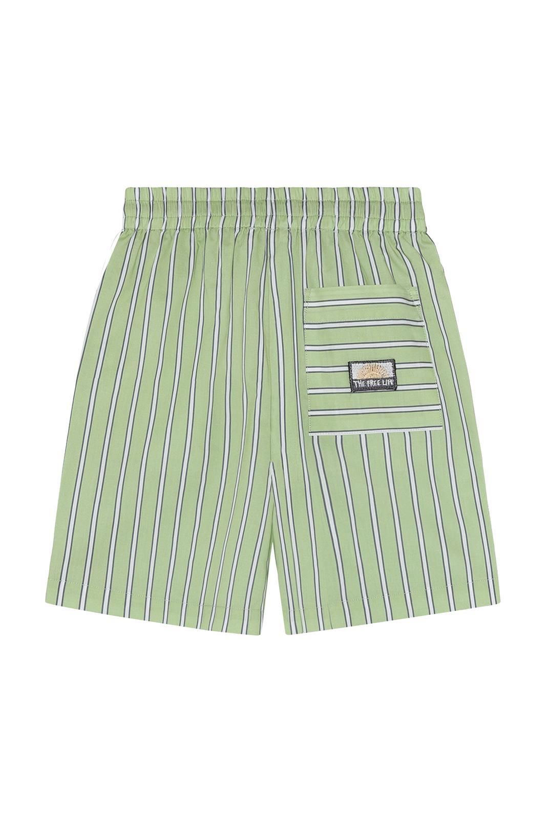 Noppies Kids Korte Broek relaxed fit stripe - Lint