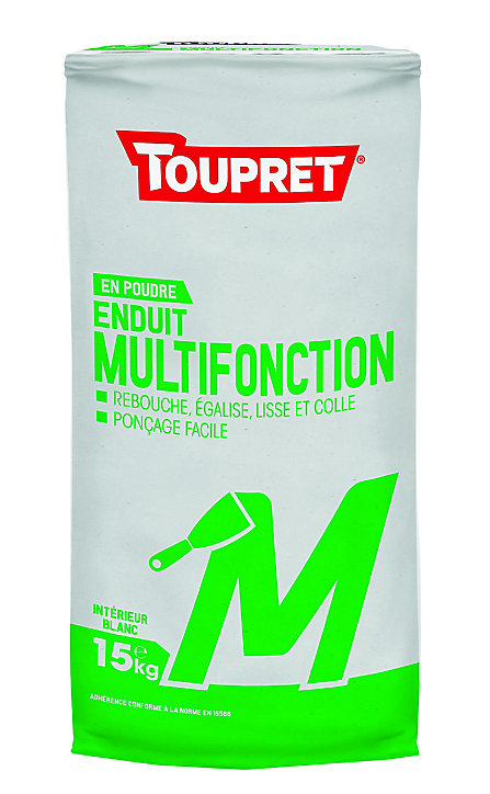 Enduit multifonction en poudre Toupret 15kg