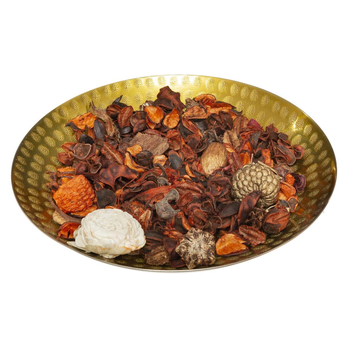 POT POURRI PLATEAU METAL VANILLE 140G