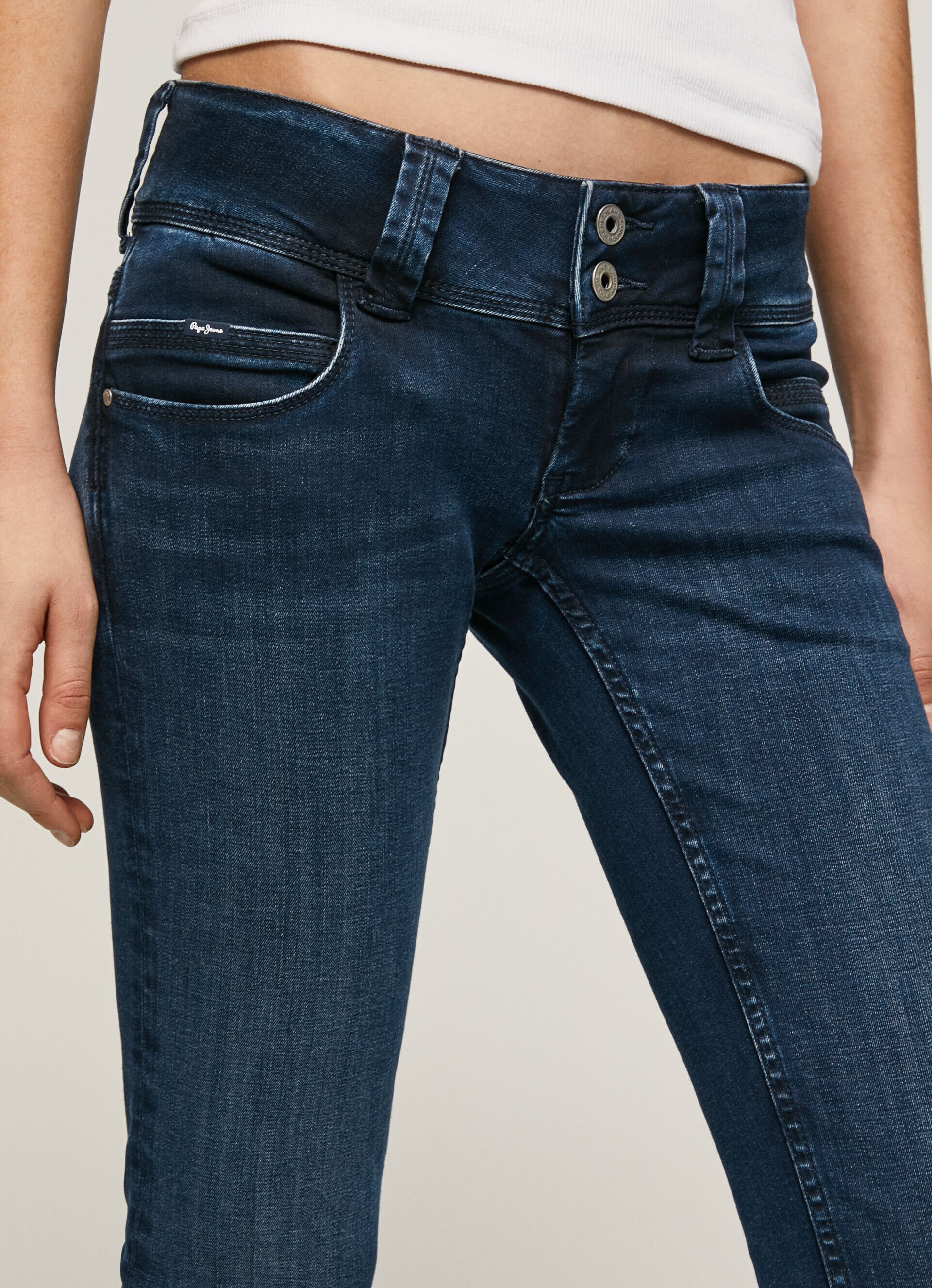 JEANS VENUS FIT REGULAR TIRO BAJO - denim
