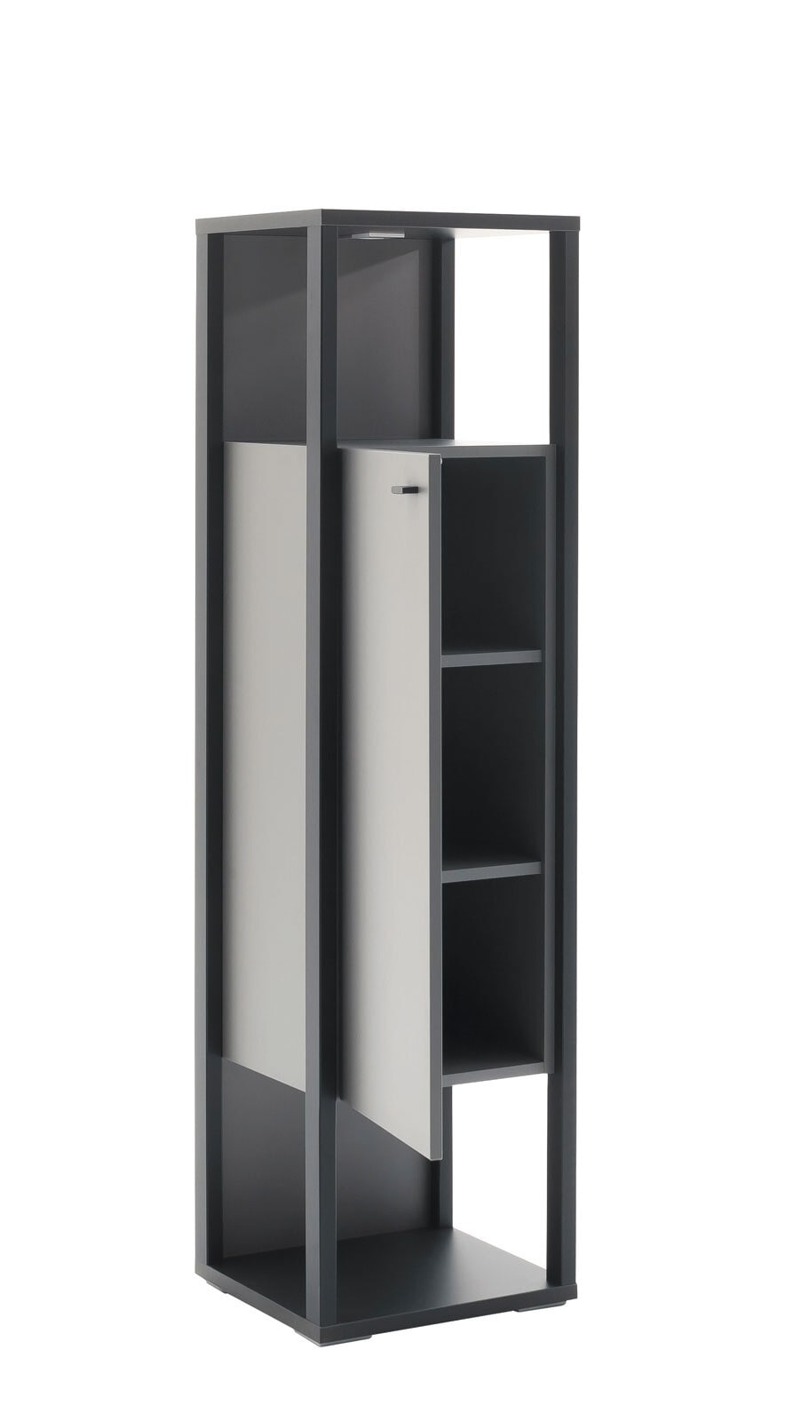 Highboard LUXOR 40 x 150 cm Royal grau/ anthrazit