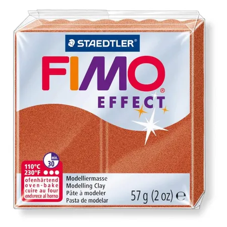STAEDTLER® FIMO® effect Normalblock, 57 g, kupfer metallic