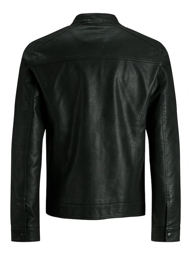 Jack & Jones Lederimitatjacke »JJEWARNER JACKET NOOS«