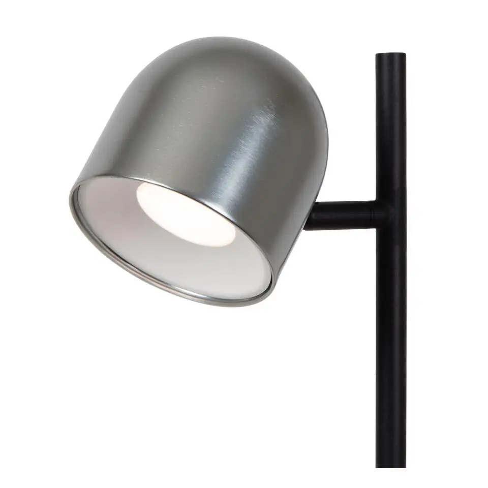 Lucide SKANSKA RECH Vloerlamp - Grijs ijzer