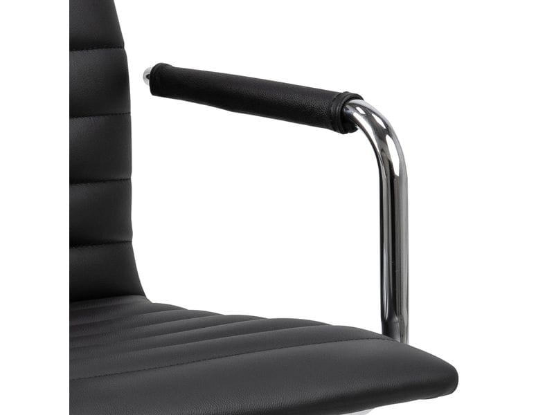 AC Design Bürostuhl Winslow, mit Polsterrücken und Armlehne Schreibtischstuhl im Leder look