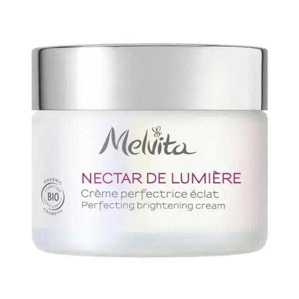 Melvita Nectar de Lumière Crème Perfectrice Eclat Cosmebio Tube 15ml