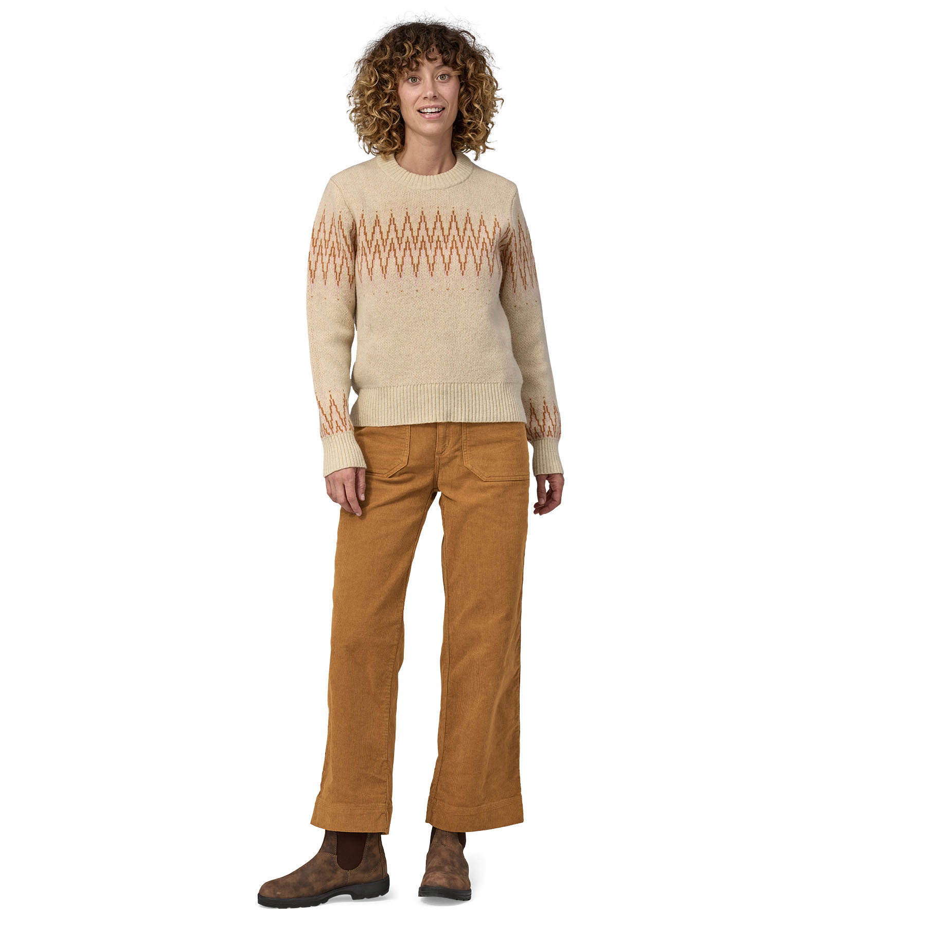 W's Wide Leg Cord Pants