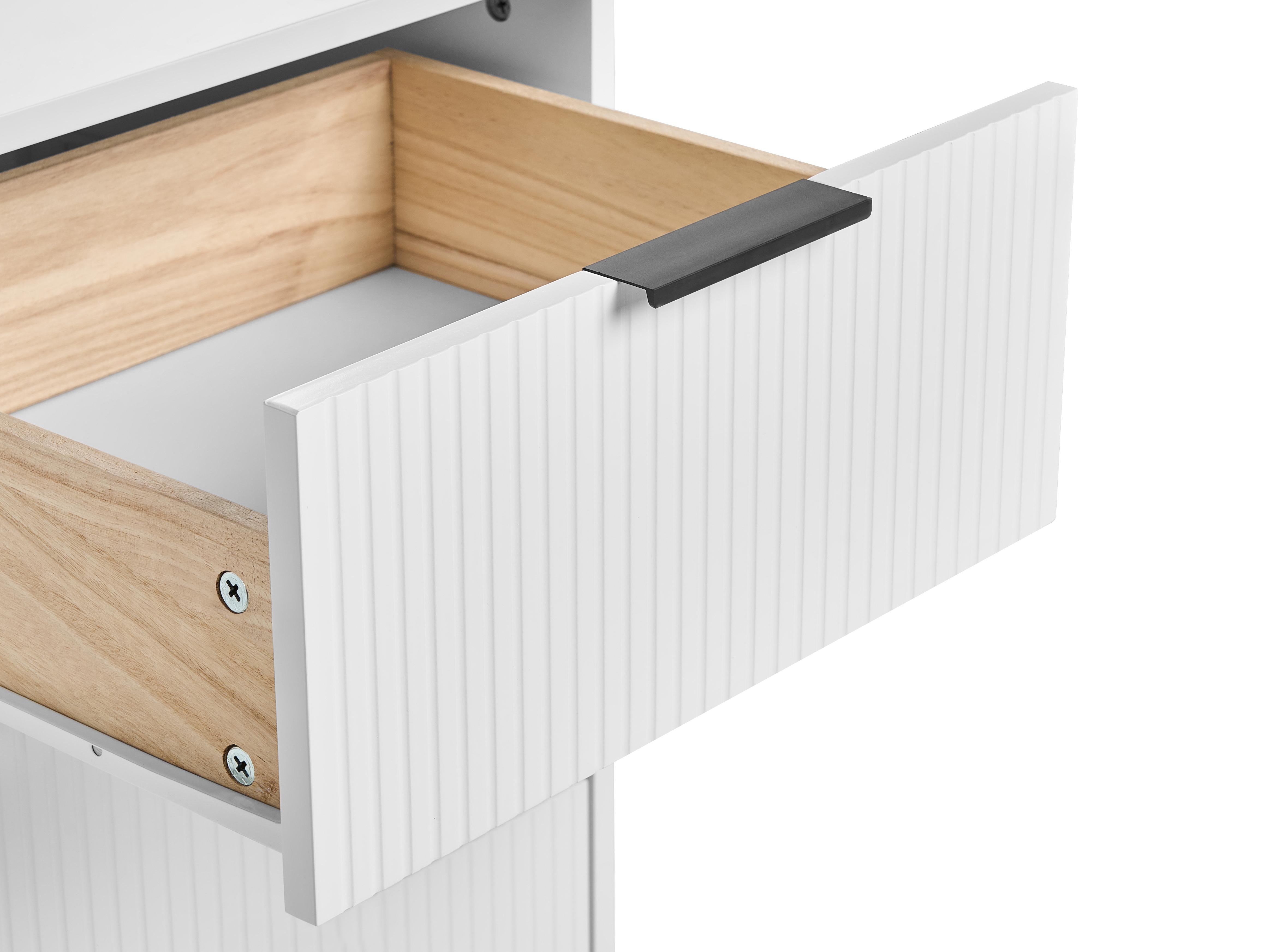Ladekast 7 lades LEDUC Wit