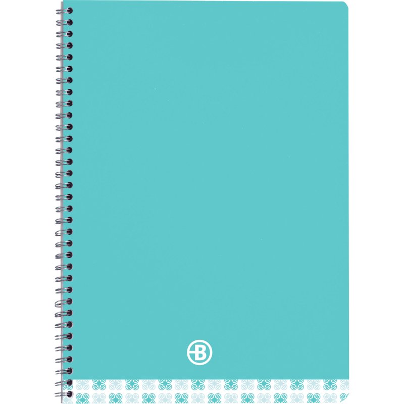 Cahier spirale standard Bruneau 24 x 32 cm grands carreaux 100 pages