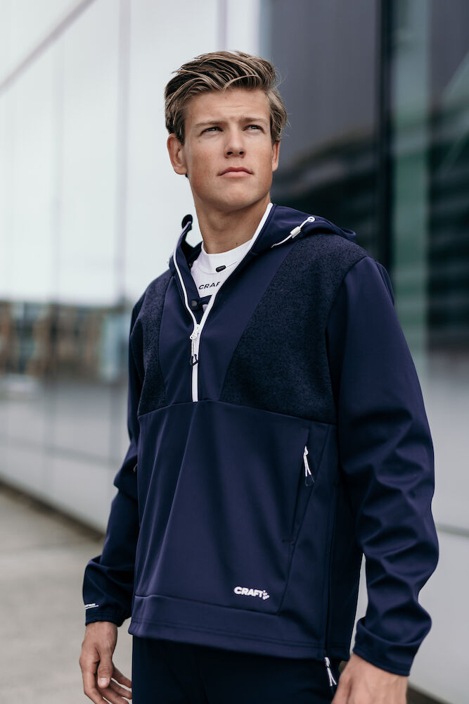 NOR ADV Backcountry Anorak Herre White/Blaze