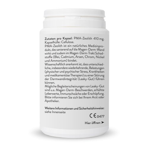 Sunday Natural Products  PMA-Zeolith Kapseln