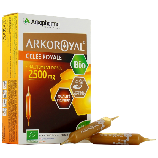 Arkoroyal Gelée royale Bio 2500mg