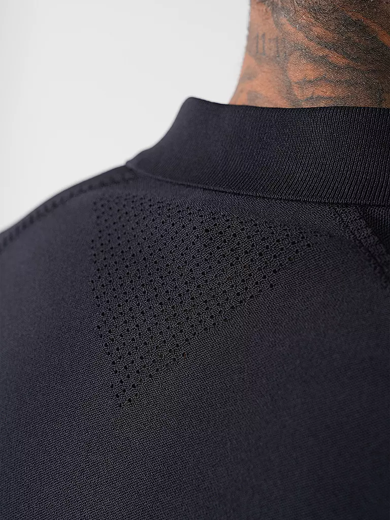 ALPHATAURI Poloshirt FENZI schwarz