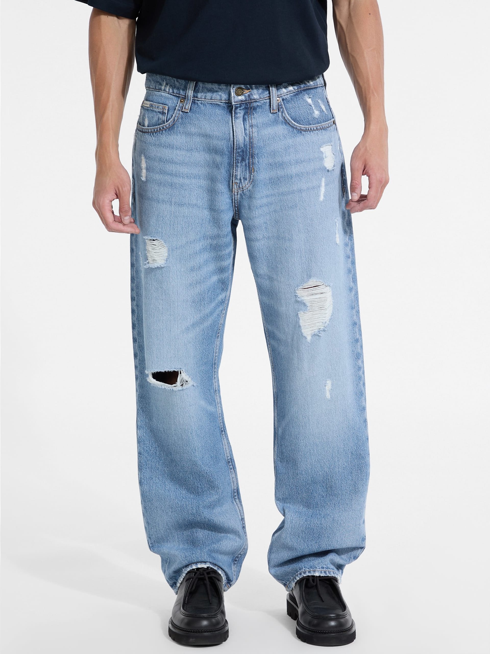 Calça jeans G18 Relaxada