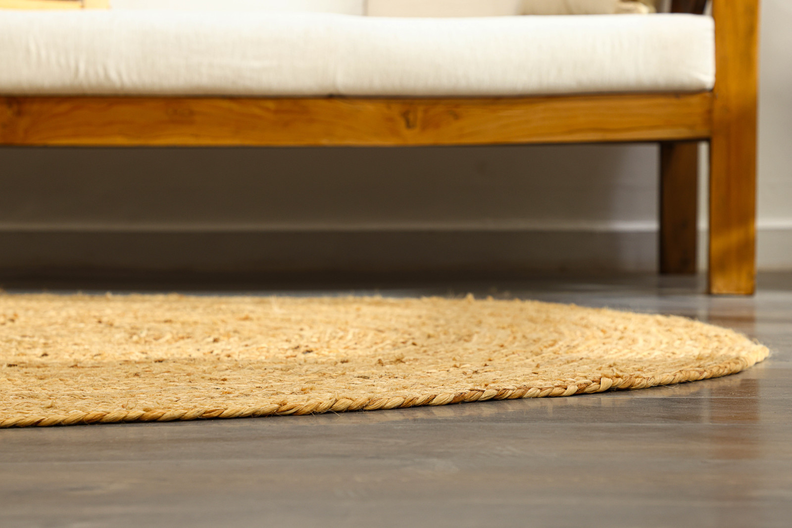 Teppich LOLA - naturfarben - rund - Ø 120 cm