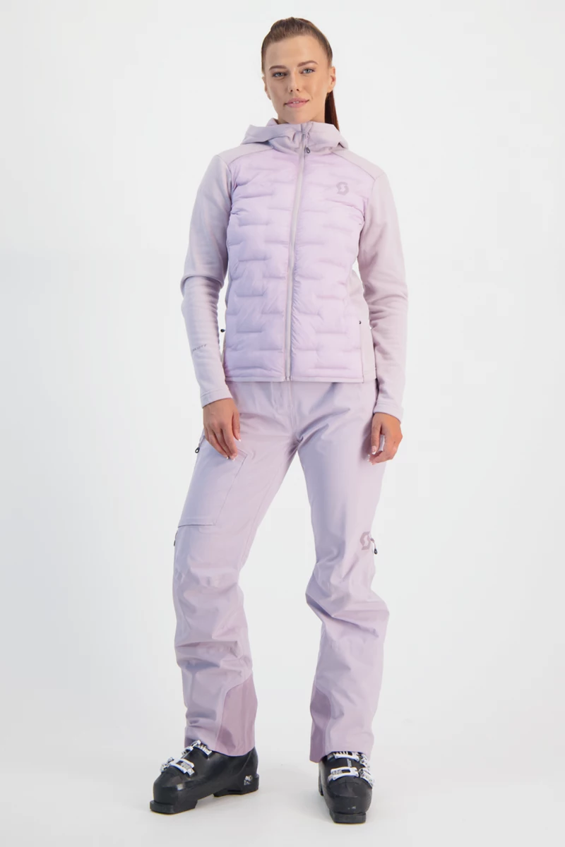 SCOTT Defined Warm Hybrid Hoodie Damen Midlayer