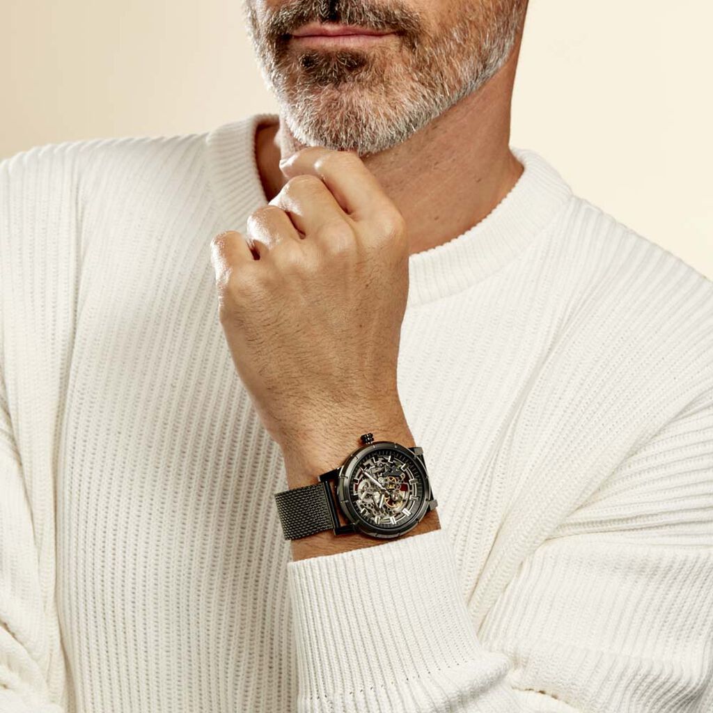 Montre Pierre Lannier Collection Automatic Noir