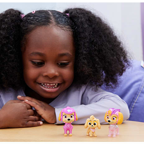 Paw Patrol Movie 2 Skye Evolution figurer 3-pak