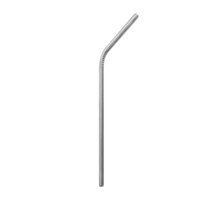 Paille coudée inox - QWETCH