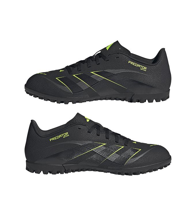 adidas Predator Club Turf JH8852 CBLACK-CARBON-LUCLEM