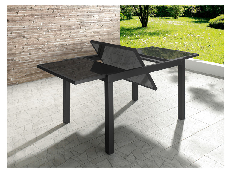 Uitschuifbare aluminium tuintafel Houston