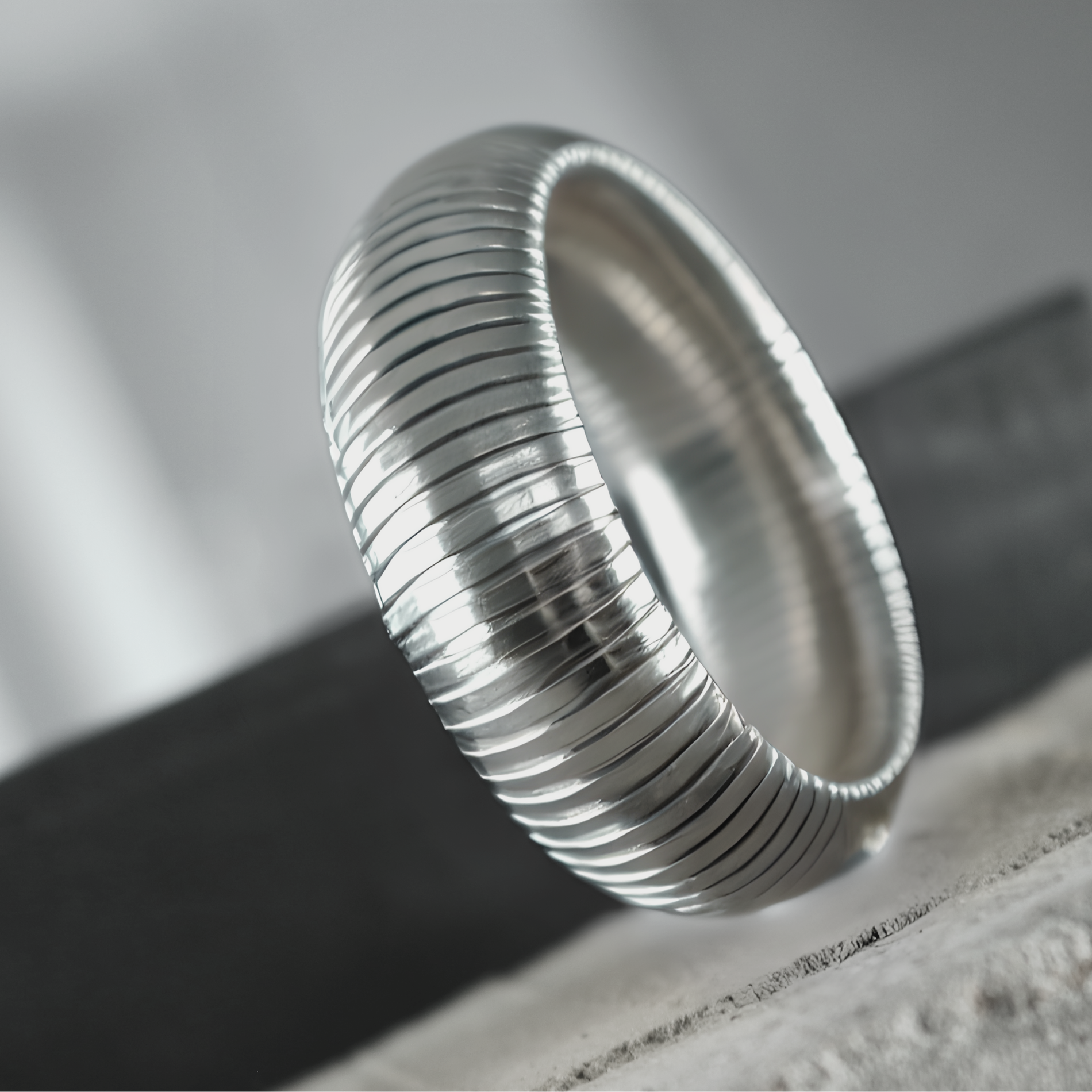 Dansk Copenhagen  Statement armring, vandfast - sølvbelagt