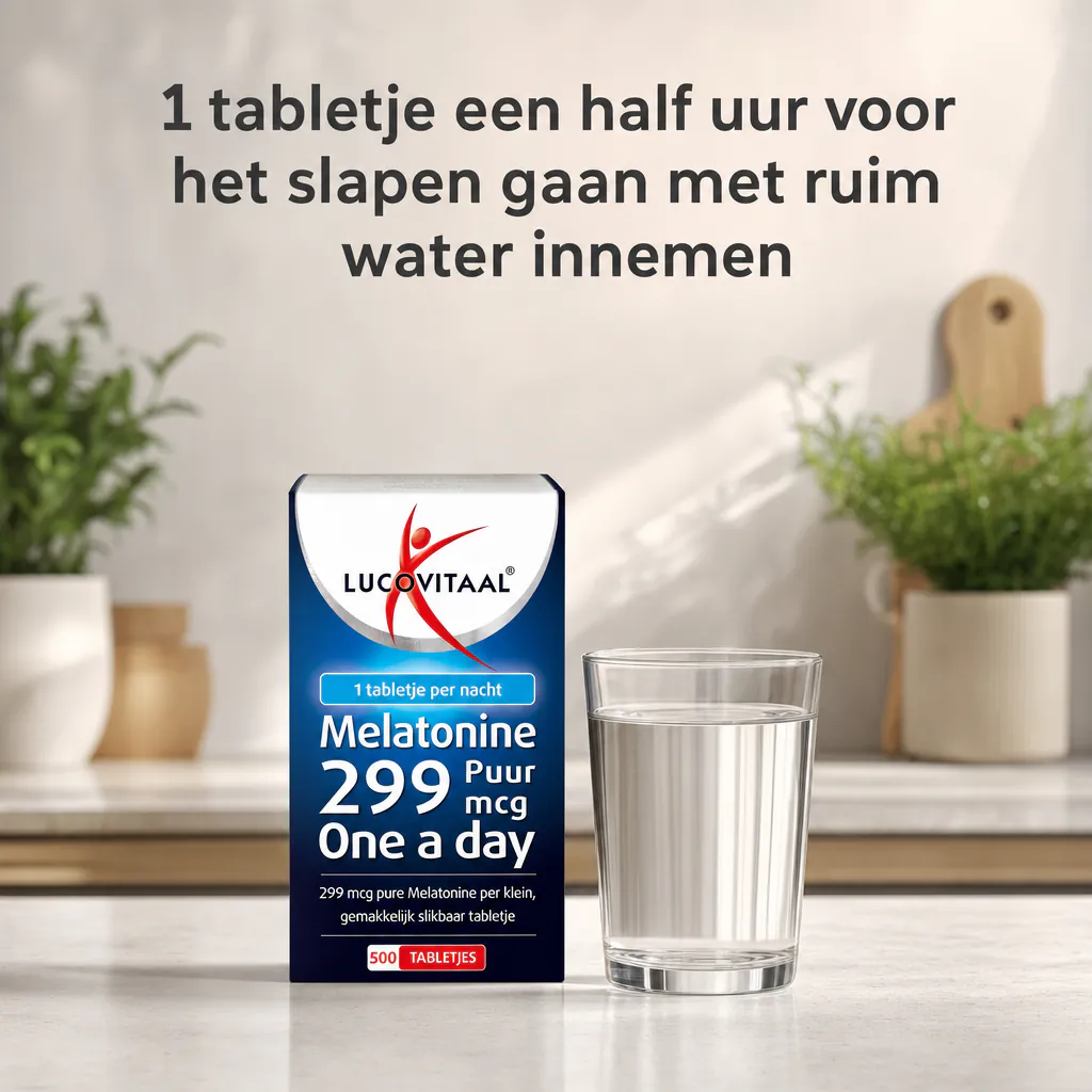 Melatonine tabletjes 299 mcg