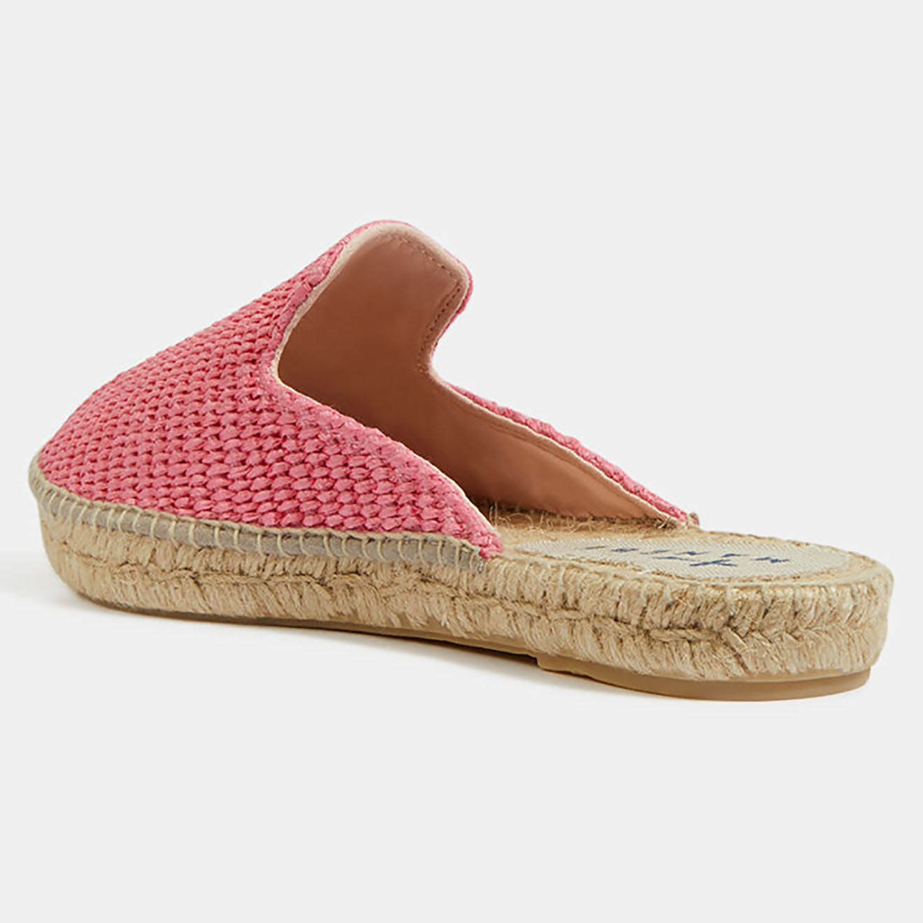Manebi Mules Espadrilles rose fushia