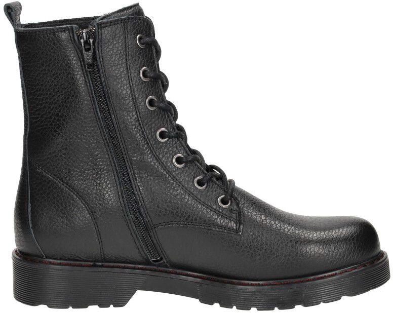 Aqa Veterschoenen Hoog zwart