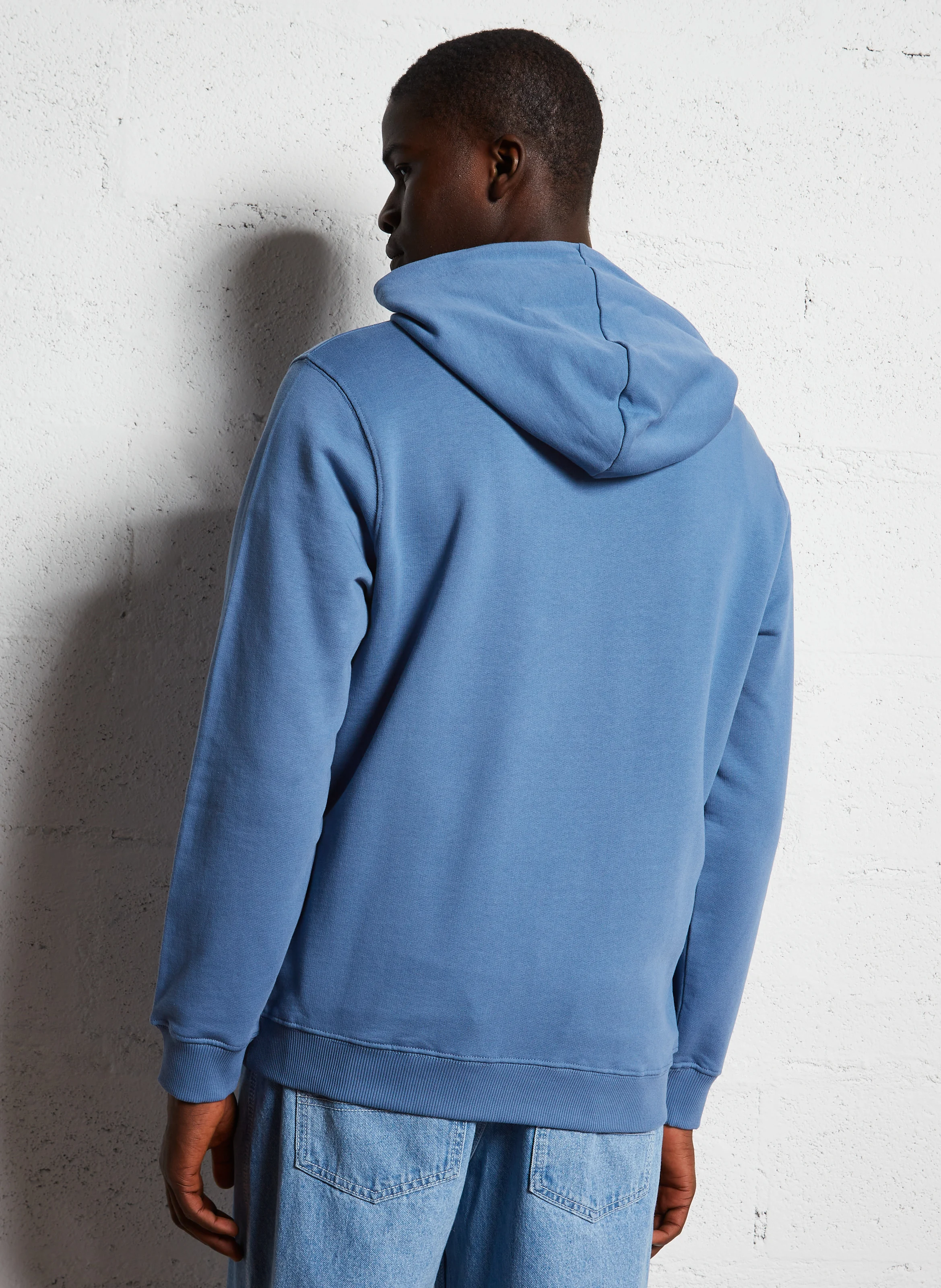SAUL - Sweat en coton | Bleu