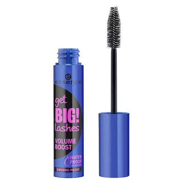 Máscara para Cílios Essence Volume Boost à Prova d'Água para Cílios Grandes! 12ml