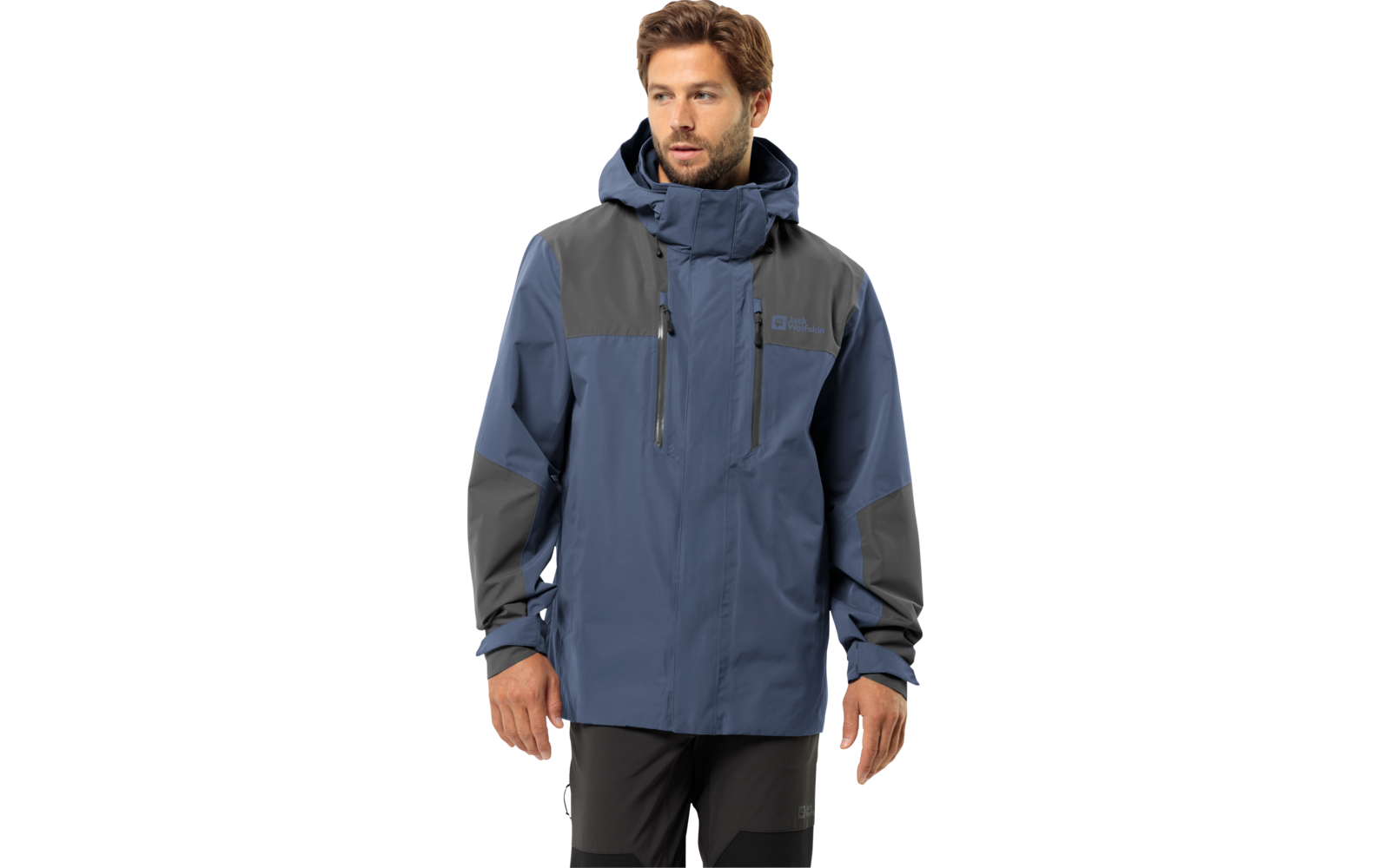 Jack Wolfskin Jasper 2 Layer Herren Regenjacke