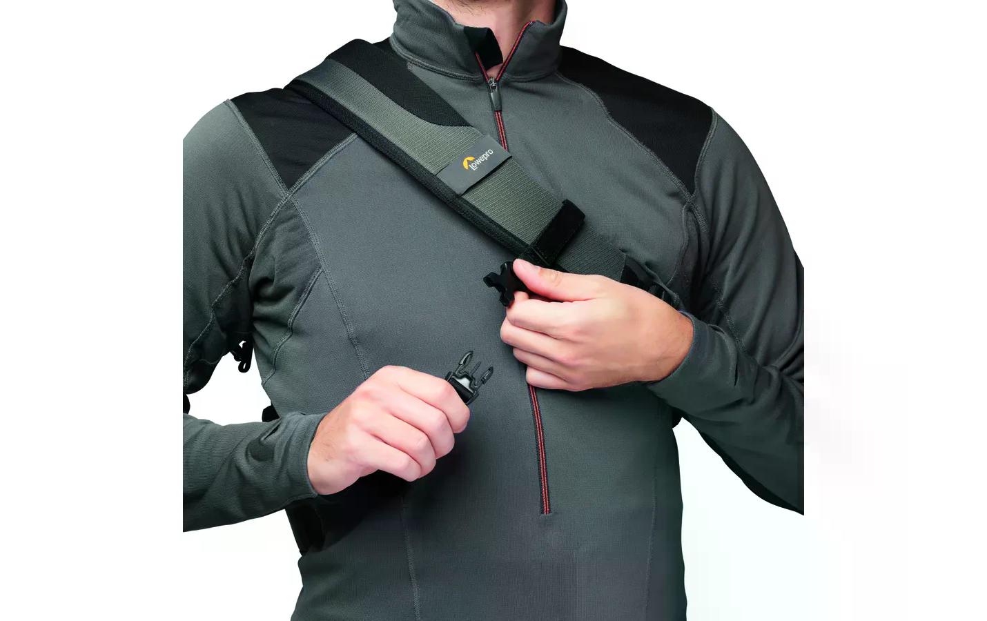 Fotorucksack Slingshot SL 250 AW III GrauSicherer und schlanker Umhängerucksack