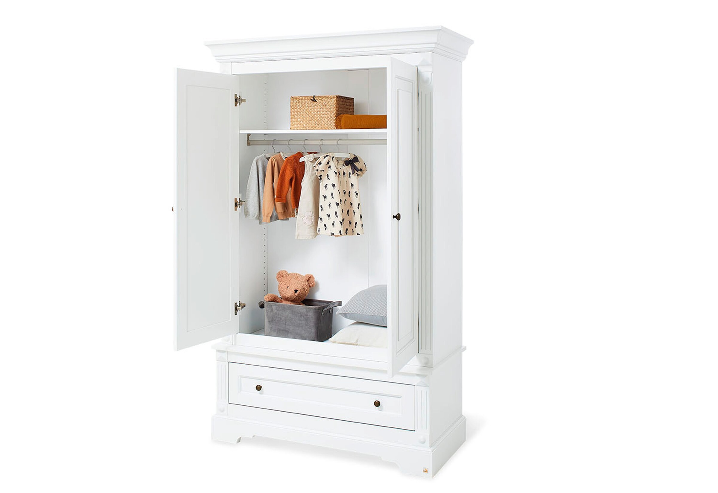 Pinolino Kinderzimmer-Set „Emilia” extrabreit, 3-tlg.