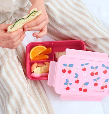 A Little Lovely Company Bento Matboks, Kirsebær