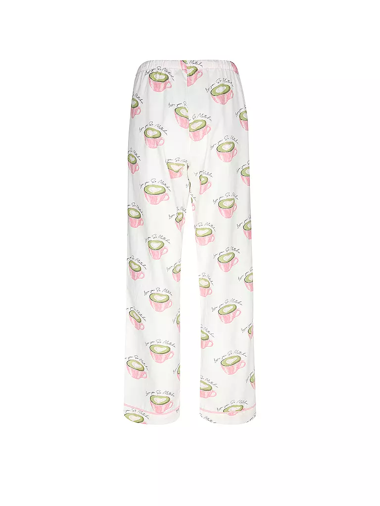 P.J.SALVAGE Pyjamahose weiss
