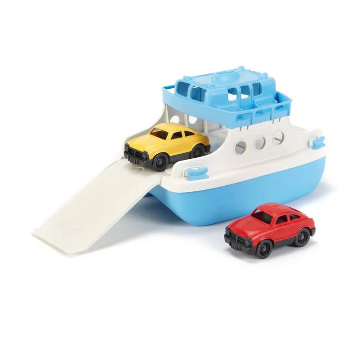 Green Toys Ferry et 2 mini voitures pour le bain