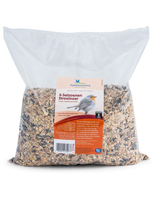 Wildbird Vbn 4 Seizoenen Voer Met Meelwormen - Tuinvogelvoer - 2.5 kg