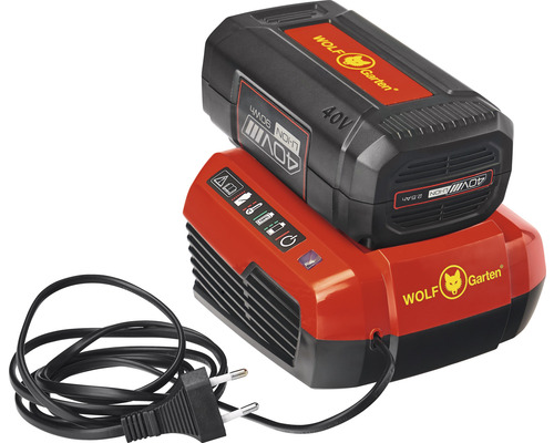 WOLF-Garten Lycos 40/400M accu grasmaaier inclusief accu en lader