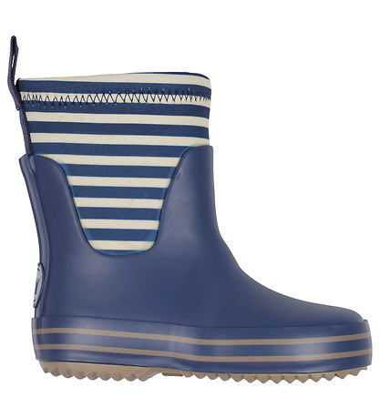 Wheat GummiStøvler - Mist - Indigo Stripe