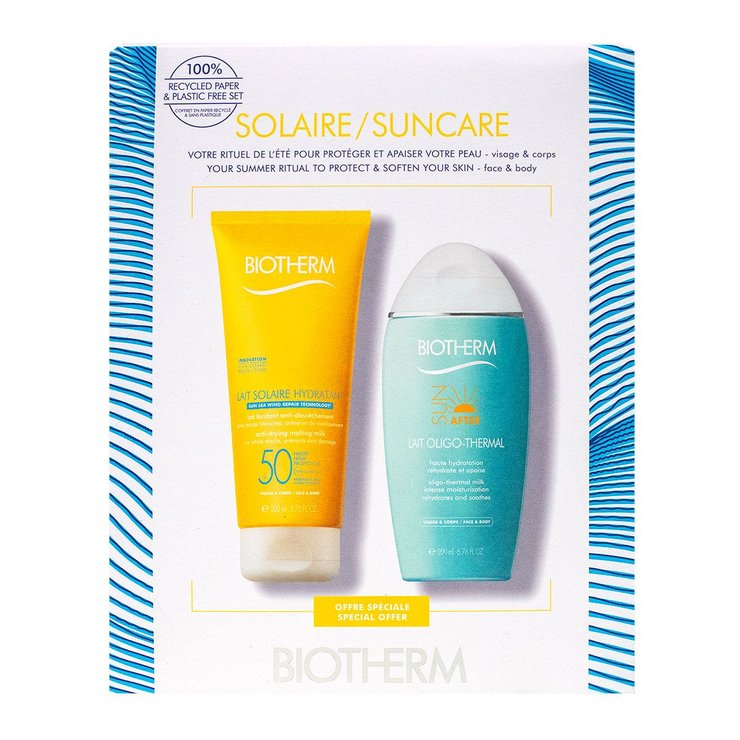 Coffret lait hydratant SPF50 200ml + Sun After lait offert