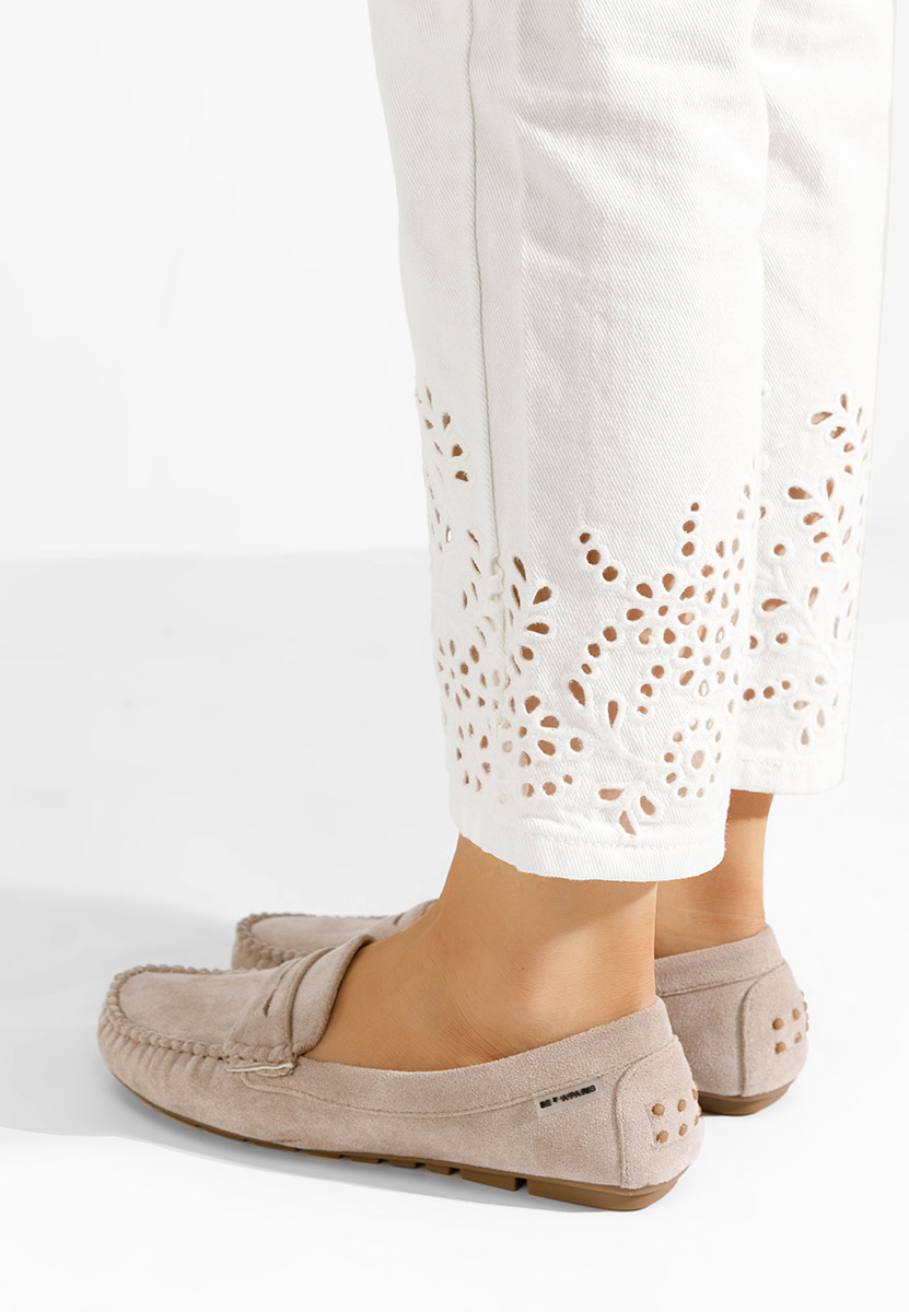 Mocassins femme beige Abilena
