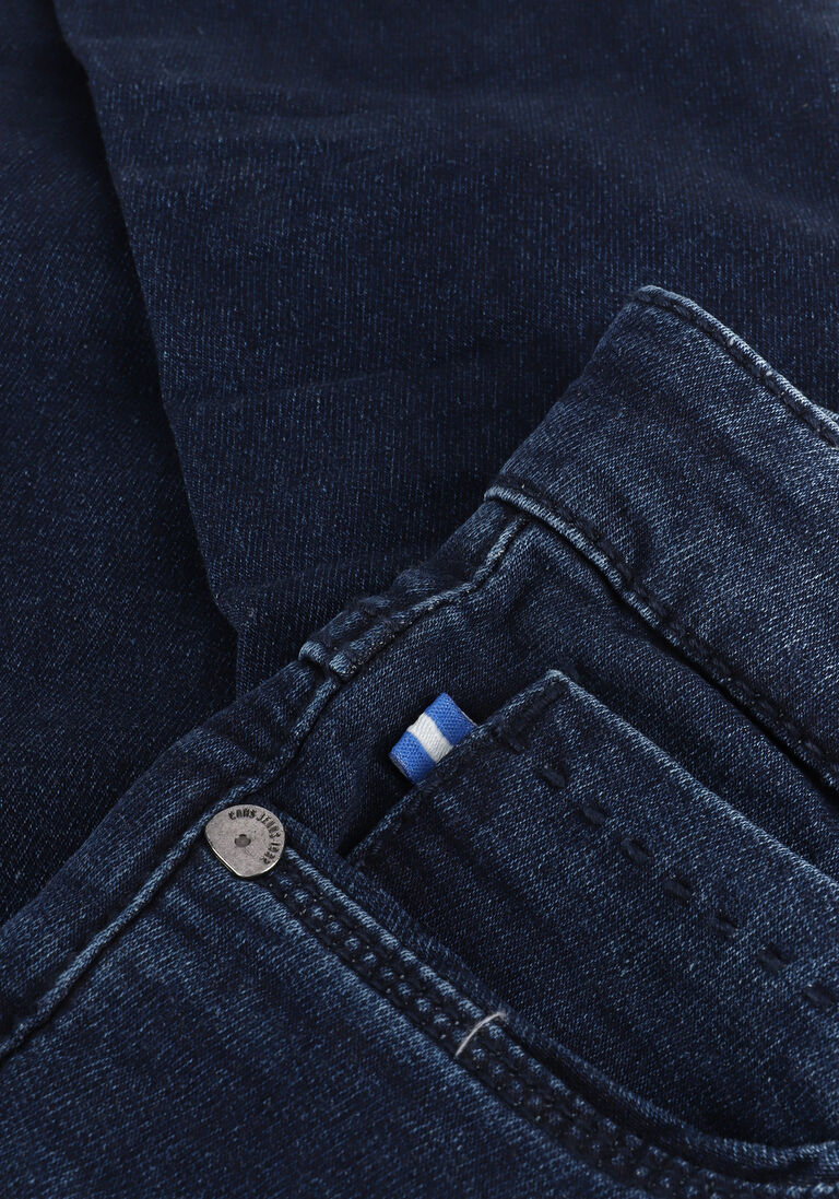 CARS JEANS donkerblauwe cars jeans slim fit jeans kids burgo jog
