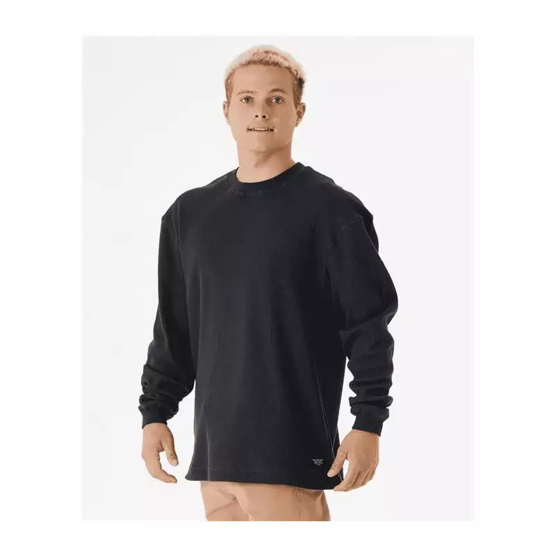 Teeshirt RIPCURL Quality Surf Products Ls Tee Washed Black