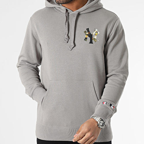 Sweat Capuche 218919 New York Yankees Gris