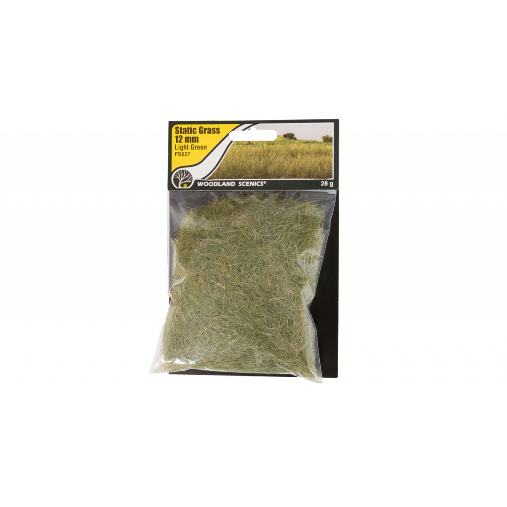 Woodland Scenics - Static Grass Light Green 12mm