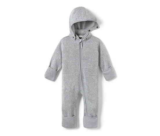 Baby-Strickfleece-Overall