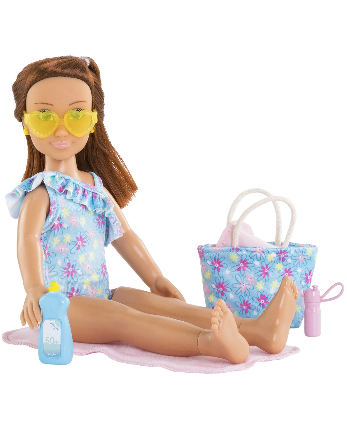 Ankleidepuppe ZOE BEACH SET (28cm) mit Zubehör