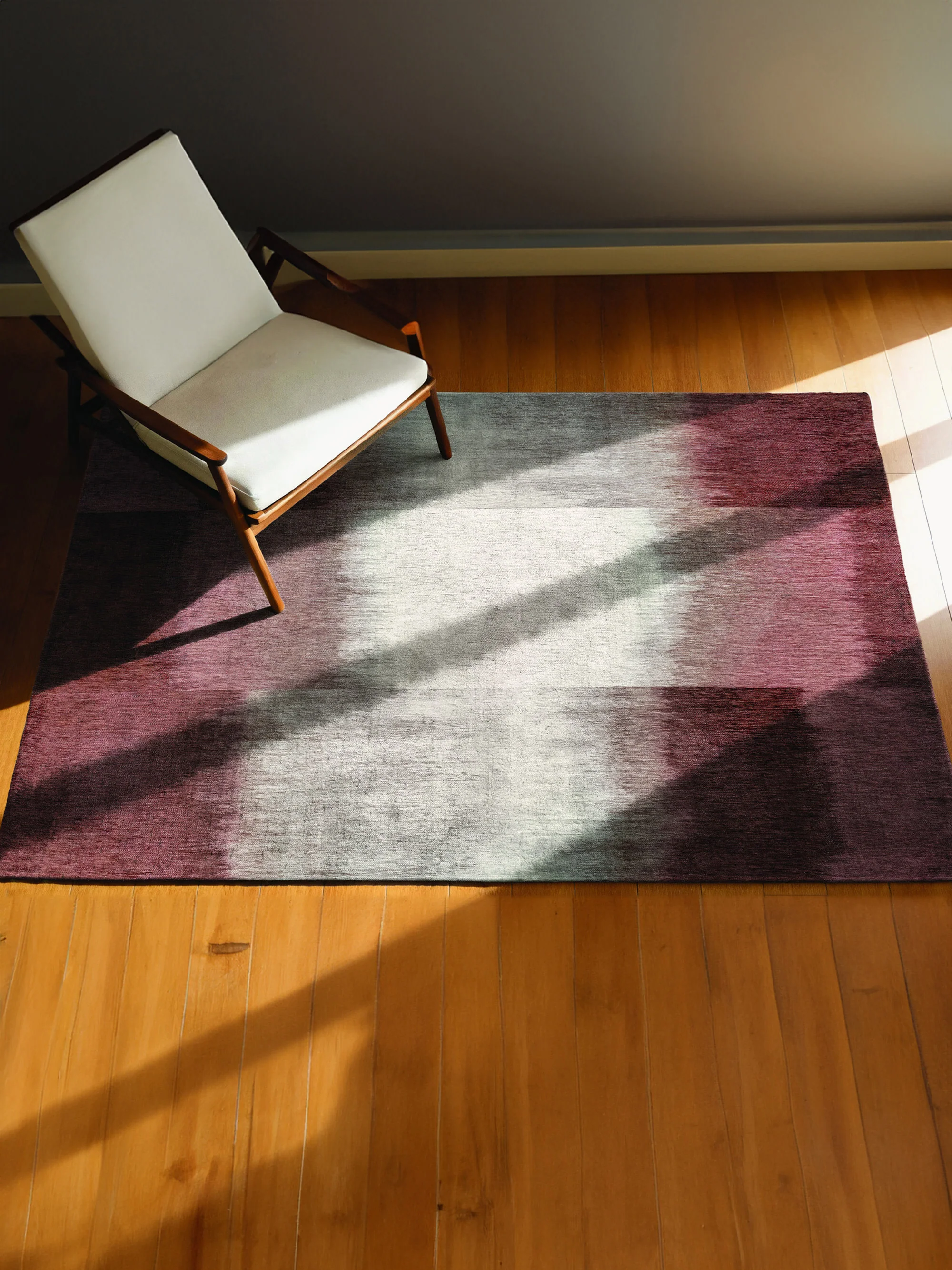 Wasbaar jacquard in- & outdoor vloerkleed Sendai